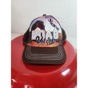 Moab Utah Embroidered Hat Vintage Design Apparel